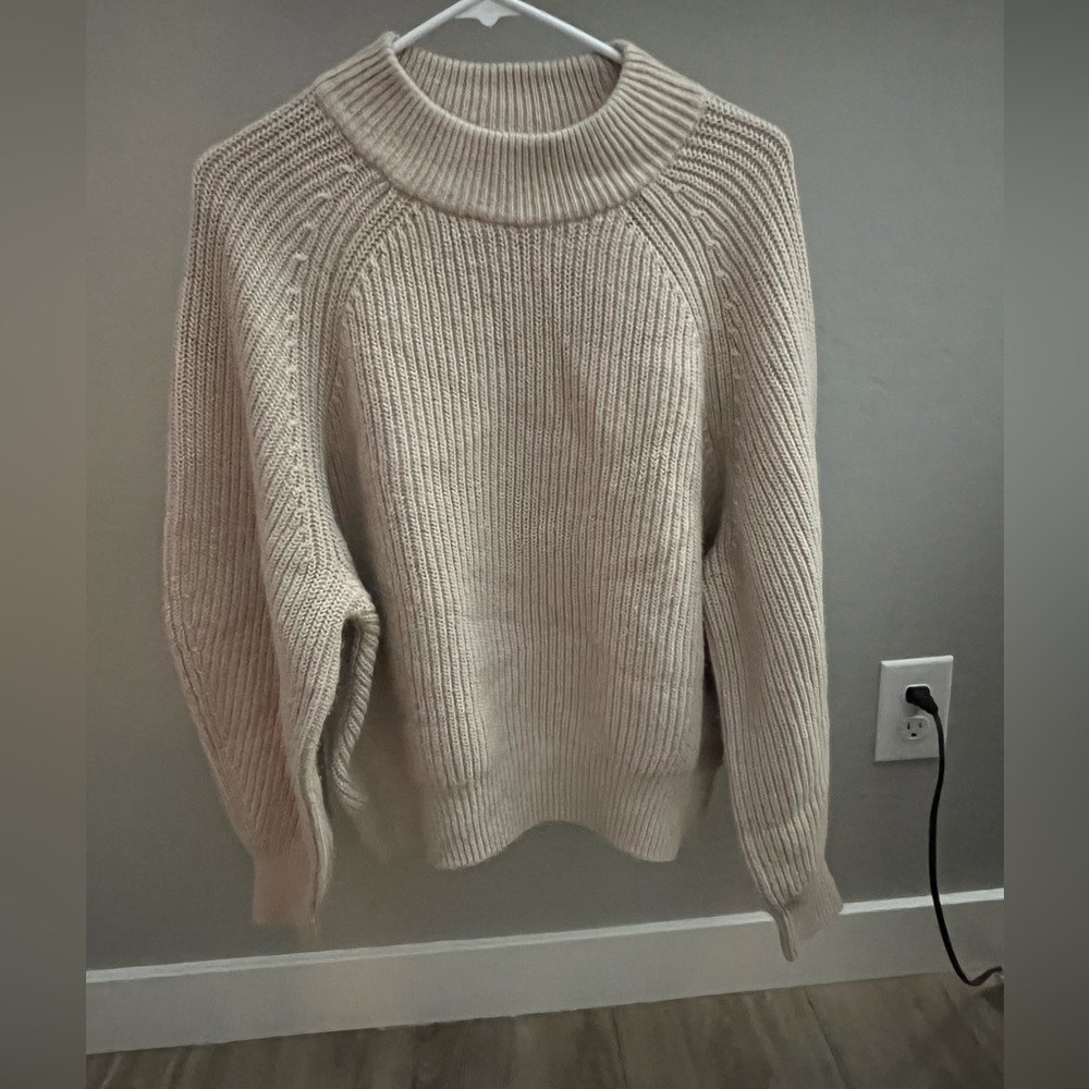 Cream Knit Sweater